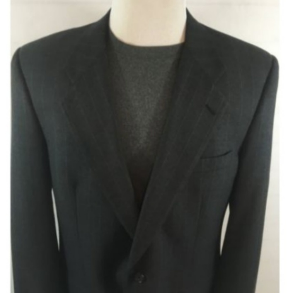 Mens Burberrys' Prorsum Wool Pinstripe Blazer 40R